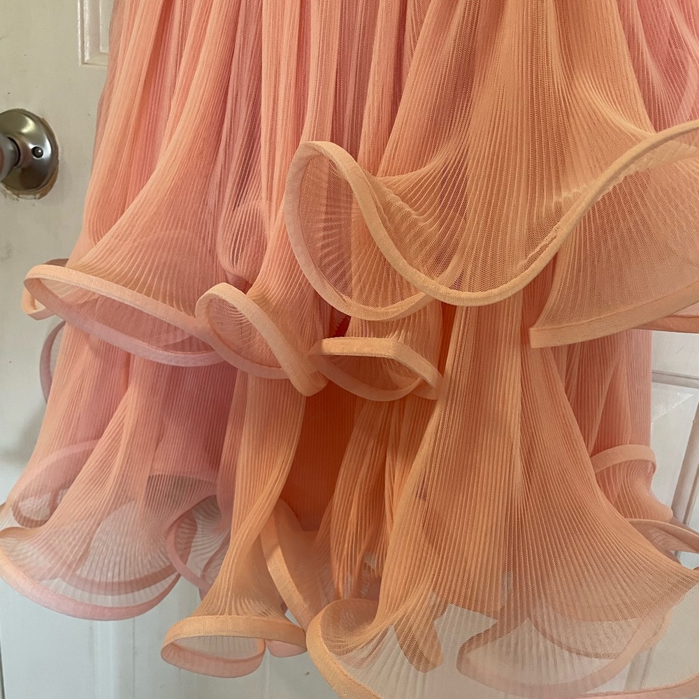 Urban Outfitters Luna Tiered Babydoll Mini Dress size XS - Picture 7 of 8